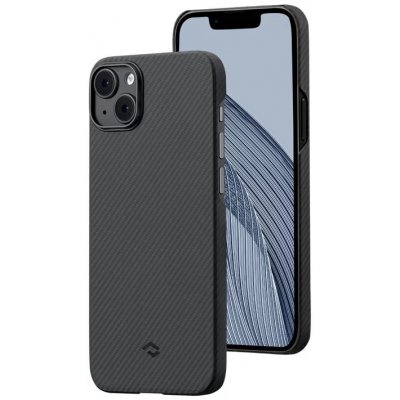 Pouzdro Pitaka MagEZ 3 600D iPhone 14 Plus šedé – Zboží Mobilmania