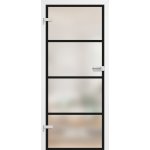 ERKADO Celoskleněné GRAF 38 mléčné sklo s černými vzory 60 x 197 cm – Zboží Mobilmania