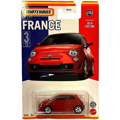 Toys Auto Matchbox France 2019 Fiat 500 – Zbozi.Blesk.cz