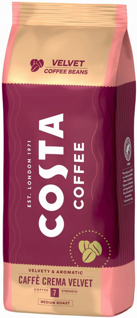 Costa Coffe káva míchaná Crema INTENSE 1 kg