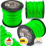 Žací struna do křovinořezu POWERMAT PM-ZTN-2.4-100G, 2,4 mm, 100 m, 5-hranná – Hledejceny.cz