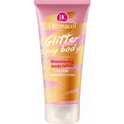 Dermacol Glitter My Body třpytivé hydratační mléko (Shimmering Body Lotion) 200 ml – Zboží Mobilmania