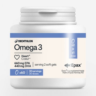 Decathlon Omega 3 EPA a DHE EPAX 60 kapslí – Hledejceny.cz