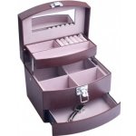 JKbox šperovnice SP 304 A22N hnědá – Zboží Mobilmania