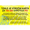 Žertovný předmět Průkaz Tohle je výroční karta za 100 000