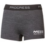 Progress MW SKNZ dámské merino boxerky šedý melír – Zboží Dáma