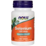 Now Foods Selenium 100 mcg 250 tablet – Hledejceny.cz