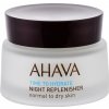 Pleťový krém Ahava Night Replenisher noční regenerační krém normální až suchá 50 ml