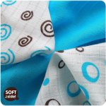 Kikko XKKO BMB 30 x 30 Spiral&Bubles Cyan MIX 9 ks – Hledejceny.cz