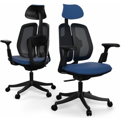 Ergonomická kancelářská židle Liftor Active, modrá (textil + síťovina) 16215