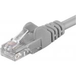 PremiumCord sputp20 Patch UTP, RJ45-RJ45, level 5e, 20m, šedý – Sleviste.cz