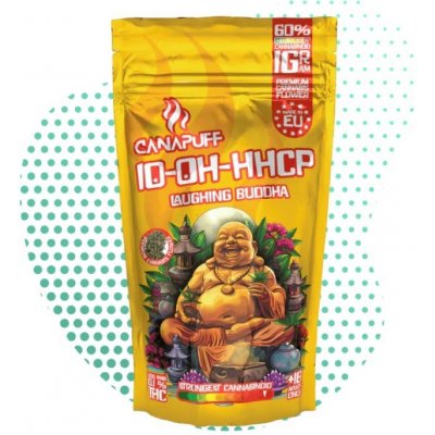 Canapuff 10-OH-HHCP Laughing Buddha 60% 0,2 THC 1 g – Zboží Dáma