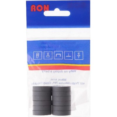 RON magnety 850/20 kulaté černé 12ks – Zboží Dáma