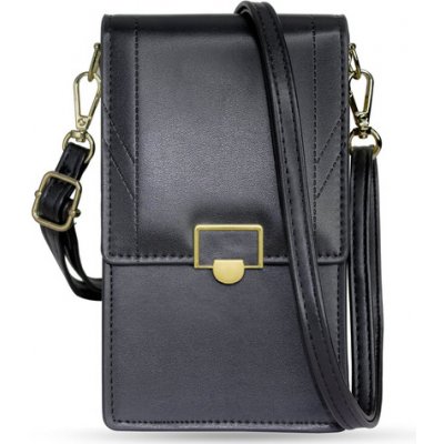 Černá dámská taška na mobil crossbody fancy bag typ 2
