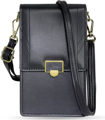 Černá dámská taška na mobil crossbody fancy bag typ 2