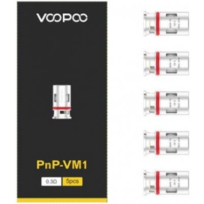 Voopoo PnP-VM Coil 5 ks 0.3 ohm – Hledejceny.cz