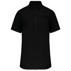 Pánská popelínová košile Popeline černá
