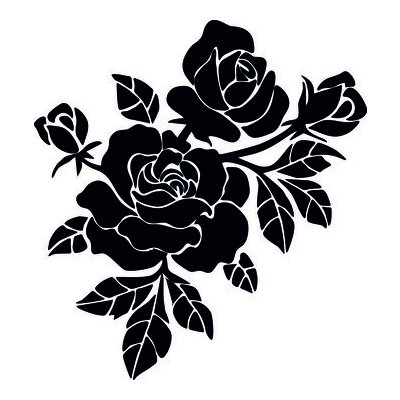 Artemis Růže plastová šablona 329 G 29x29cm – Zboží Mobilmania