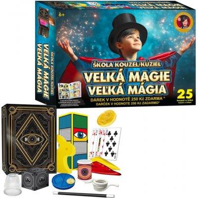 Škola kouzel Velká magie 25 triků – Hledejceny.cz