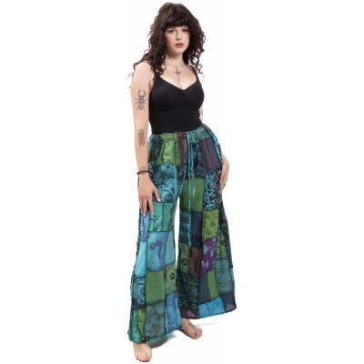 Široké kalhoty RANGILA modré – Hledejceny.cz