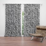 Sablio Závěs Bílá vlákna: 2ks 140x250cm – Hledejceny.cz