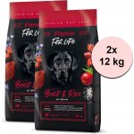 Fitmin Dog For Life Beef & Rice 12 kg – Hledejceny.cz