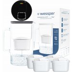Wessper D2 Borosilicate FutureFlow Aquamax 3,3 l černá – Zboží Dáma