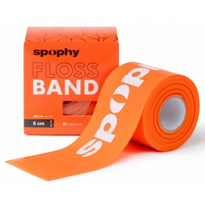 Spophy Flossband oranžový 5 cm x 2 m – Zboží Dáma