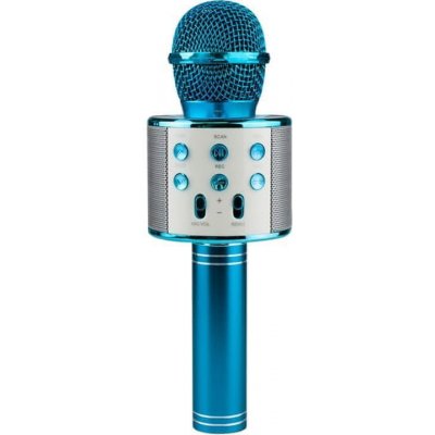 Northix KTV Bezdrátový Karaoke Mikrofon Modrý