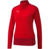 Dámská mikina Puma teamGoal 23 1/4 Zip Top W 656937 001