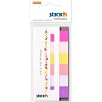 Záložka samolepicí Stick'n Hopax, 45x15 mm, papírová, jarní barvy, 6x30 ks – Hledejceny.cz