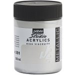 Pébéo Studio Acrylics Akrylová barva 351 Silver 500 ml – Hledejceny.cz