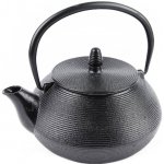 HIT Konvice na čaj litinová Sakura 0,8 l černá HT-22170637 – Zboží Dáma