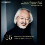 SA Johann Sebastian Bach - Cantatas 55 - ►30 ►69 ►191 (Freue Dich, Erlöste Schar) CD – Hledejceny.cz