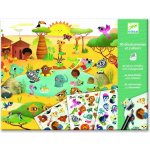 Djeco Sada s protlačovacími obrázky savana poušť a severní pól – Zboží Dáma