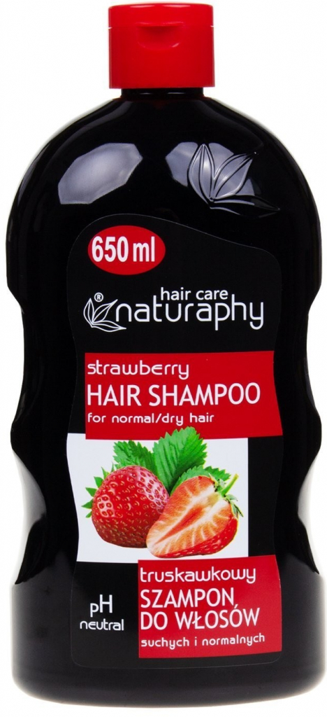 Naturaphy Šampon na vlasy jahoda s olivovým extraktem 650 ml