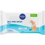 NIVEA BABY 99% Pure Water Čisticí ubrousky 57 ks – Sleviste.cz