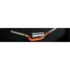 Moto řídítko RENTHAL řídítka 1,1/8 CALA 28,6mm MX TWINWALL HANDLEBAR ORANGE KTM HIGH PADDED, barva oranžová s protektorem KTM EXC-F 350 rok 12-14