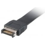 AKASA Interní MB adaptér USB 3.1, PCI závorka s Type-C konektorem, 50 cm – Sleviste.cz