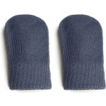 Kojenecké úpletové bavlněné rukavičky ocelově modrá – Zboží Dáma