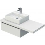 Intedoor Desk New koupelnový nábytek 1105 mm s umyvadlem na desku, DE 54 110 L STORM 1Z 81 Hacienda černá – Hledejceny.cz
