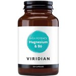 Viridian Nutrition High Potency Magnesium with B6 120 kapslí – Hledejceny.cz