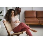 Těhotenské a kojící tričko Milk Shirt milk & love krátky rukáv béžová – Zboží Dáma