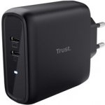 TRUST nabíječka MAXO 65W, 2x USB-C, černá – Zboží Živě