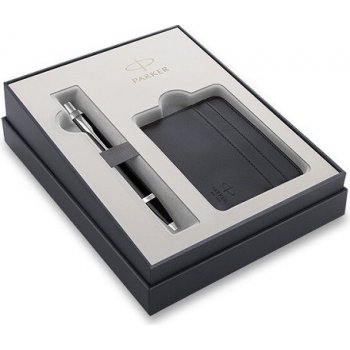 Parker IM Essential Black CT kuličková tužka dárková sada s pouzdrem na karty 570149549