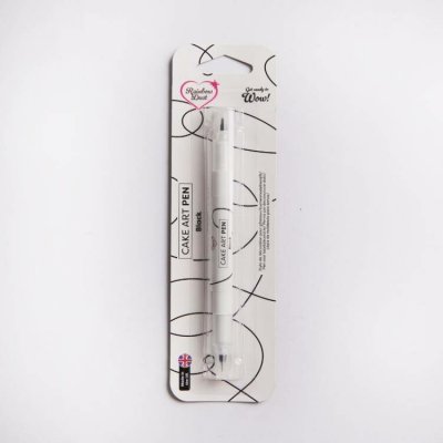 Oboustranný jedlý fix - černá barva Rainbow Dust – Zbozi.Blesk.cz