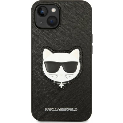 Karl Lagerfeld Ochranný kryt pro iPhone 14 PLUS - Karl Lagerfeld, Saffiano Choupette Head Black – Hledejceny.cz