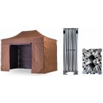 TENTino BIG HEXAGON 3x4,5 m 10A HNĚDÁ – Hledejceny.cz