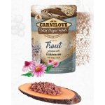 CARNILOVE cat ADULT TROUT echinacea 24 x 85 g – Sleviste.cz