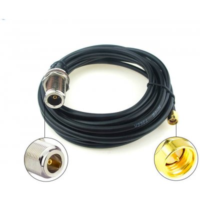 LaskaKit SMA Male - N-Type Female anténní kabel Délka: 5m – Zboží Živě